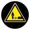 AGV Warning sign projection