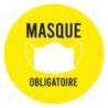 Gobo pour projection panneau lumineux Covid masque obligatoire